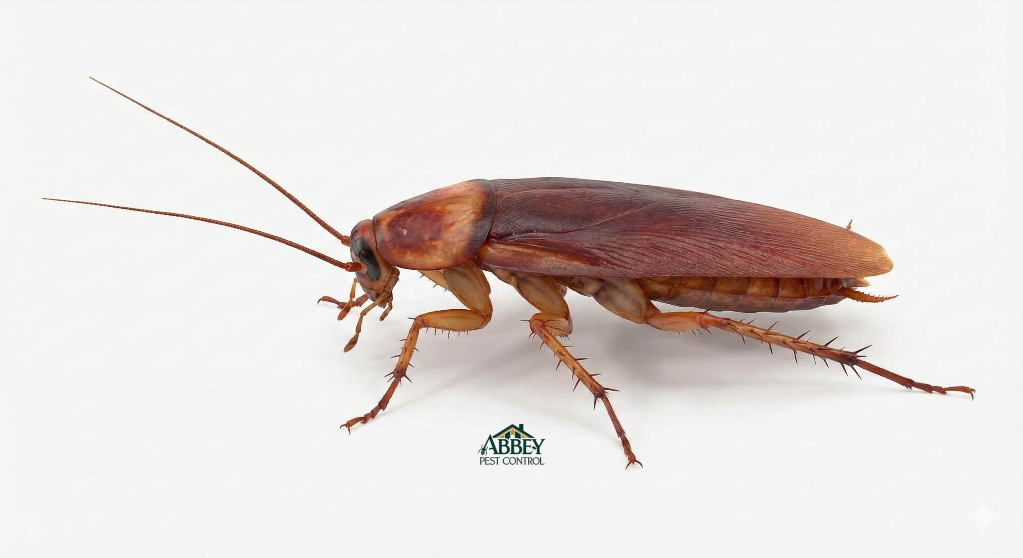 An American Cockroach.